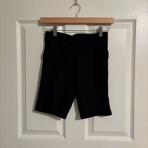 Old Navy Active Girls Black Biker Shorts XL (14-16)